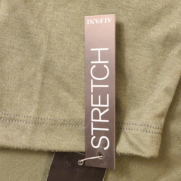 Alfani stretch long-sleeve V-neck tee - Picture 7 of 16